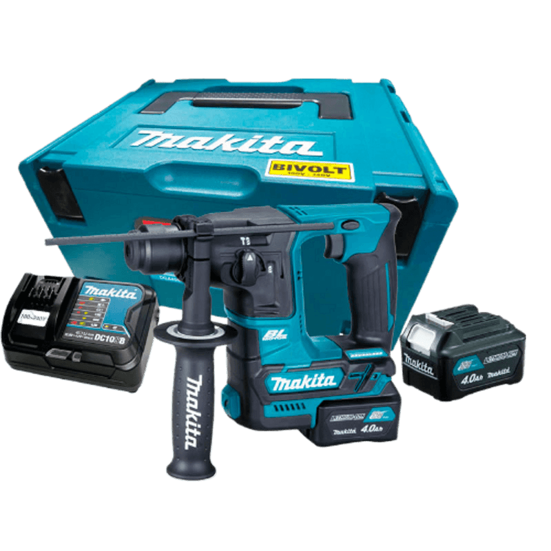 MARTELETE ROTATIVO SDS PLUS BATERIA 12V 4.0AH HR166DSMJ